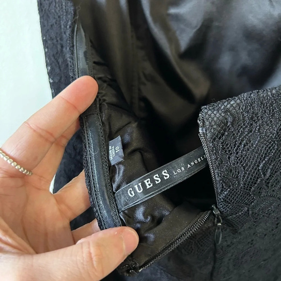 Guess Black Strapless  Mini Dress - Picture 4 of 4